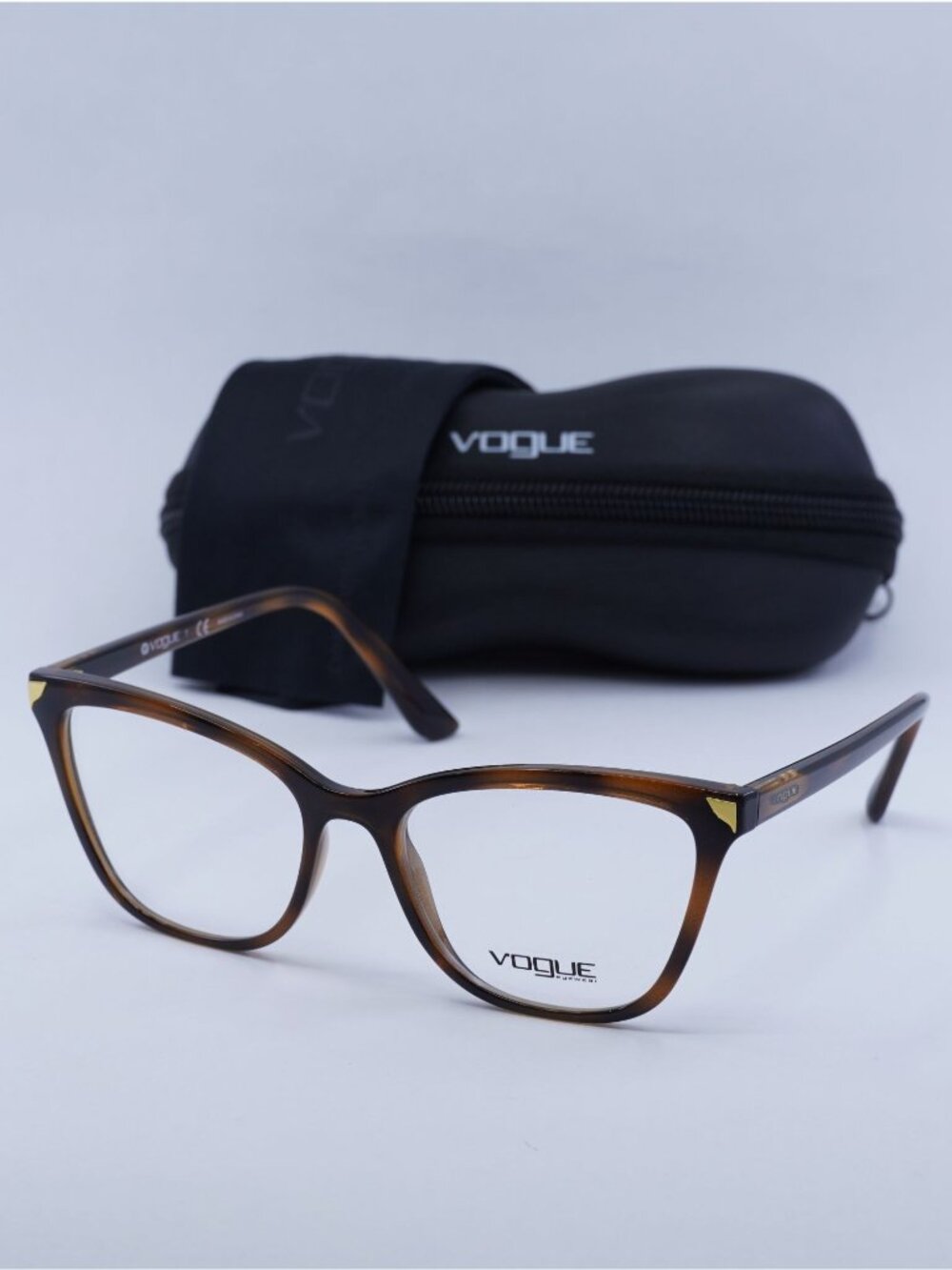 Vogue VO5206 2386 Square Eyeglasses 53mm - Light Havana
